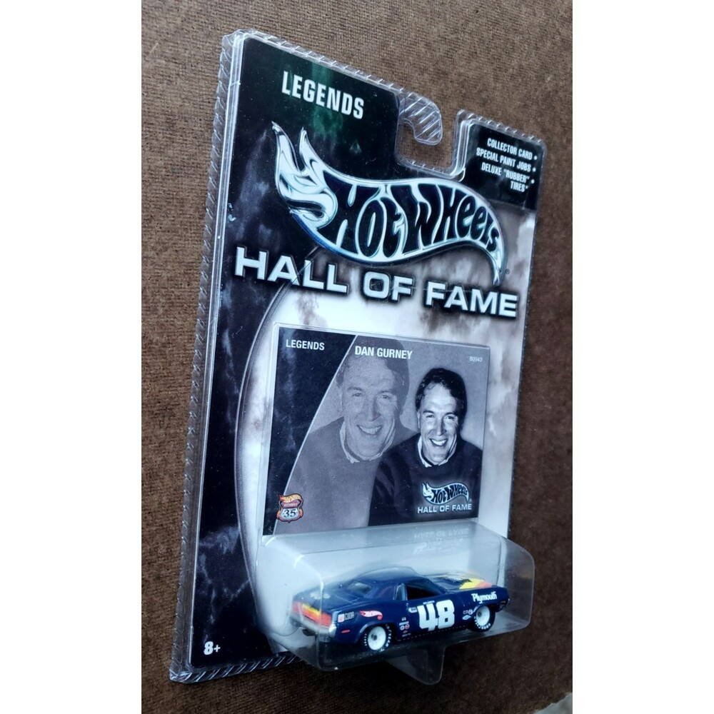 Hot Wheels DAN GURNEY Blue 70 PLYMOUTH BARRACUDA Hall Of Fame Legends GYERR 1:64 - Picture 7 of 14